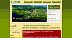 Desktop Screenshot of chaty-lipno.cz